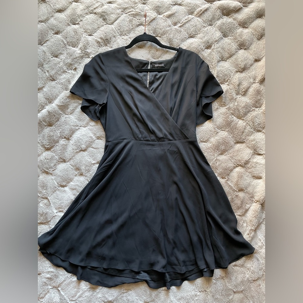 Black express dress size 8